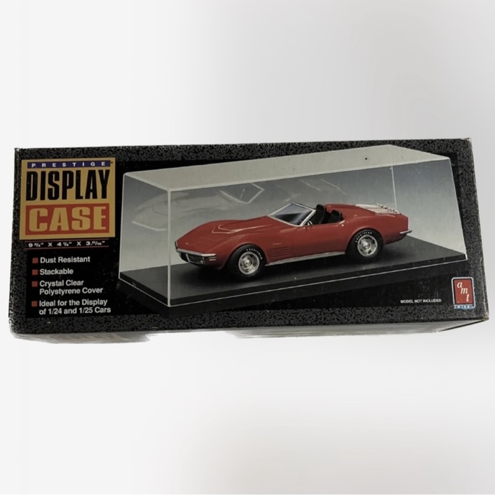 AMT Vintage Display Case for 1:24. & 1:25 Scale Models~NEW!